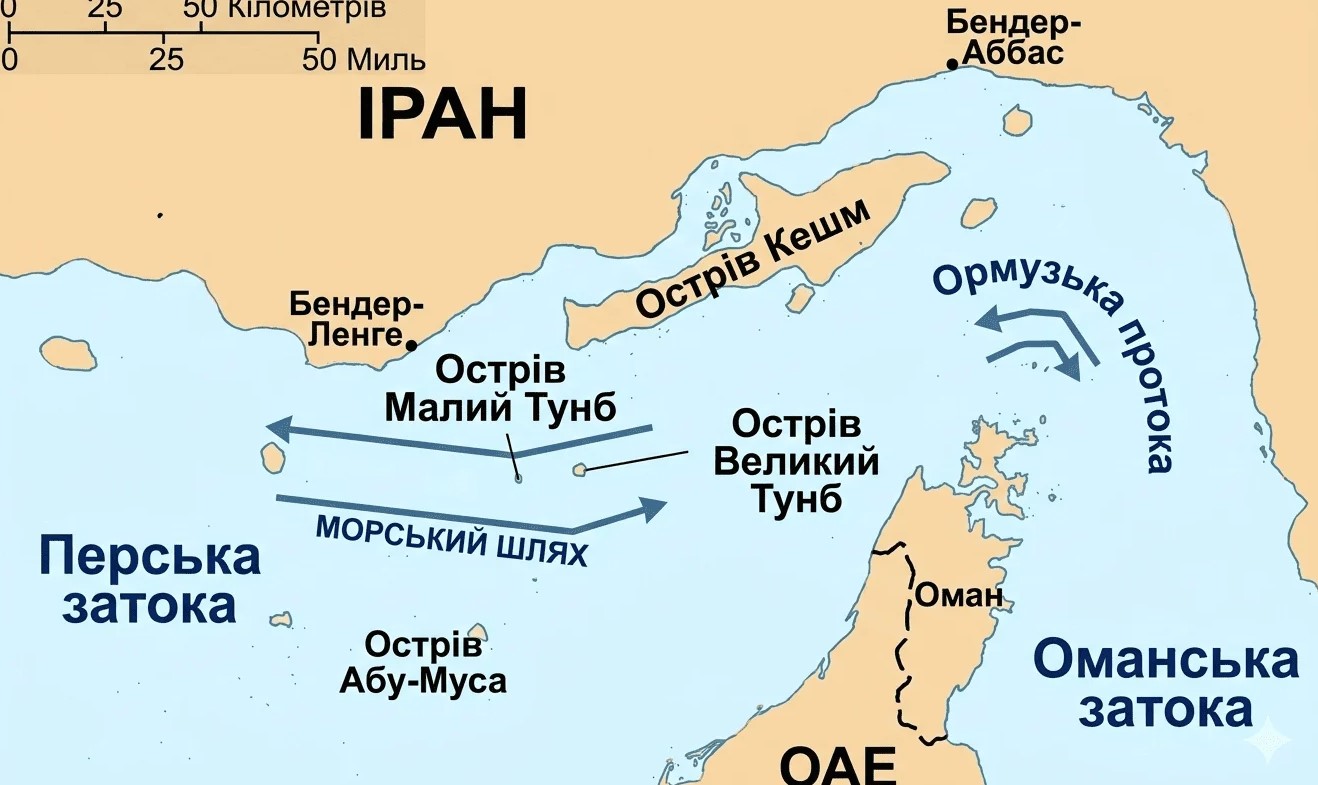 Проходили 140 суден, тепер лише 6: Ормузька протока - на межі повного закриття Проходили 140 суден, тепер лише 6: Ормузька протока - на межі повного закриття